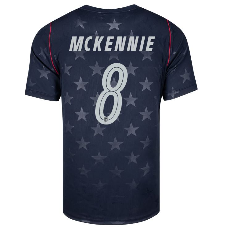Load image into Gallery viewer, Men's Nike USA Stadium Away Stars Custom Player Jersey
