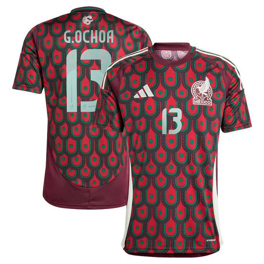 adidas Men's Mexico 2024/25 Home Jersey Ochoa #13