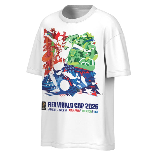 Outerstuff FIFA World Cup 2026 Official Event Poster T-Shirt - White