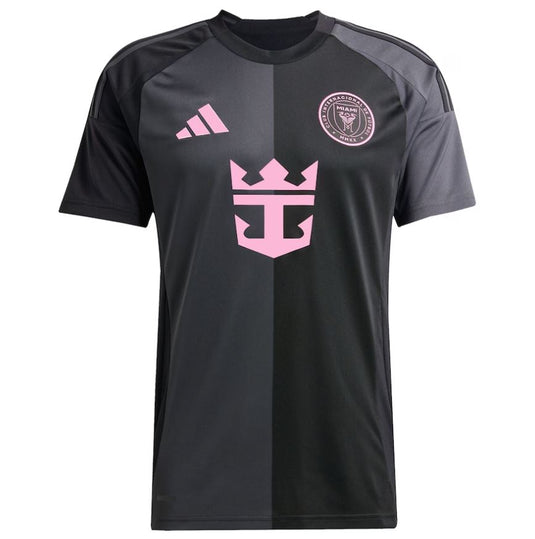 adidas Youth Inter Miami CF Black 2025 The Fortitude Kit Replica Jersey
