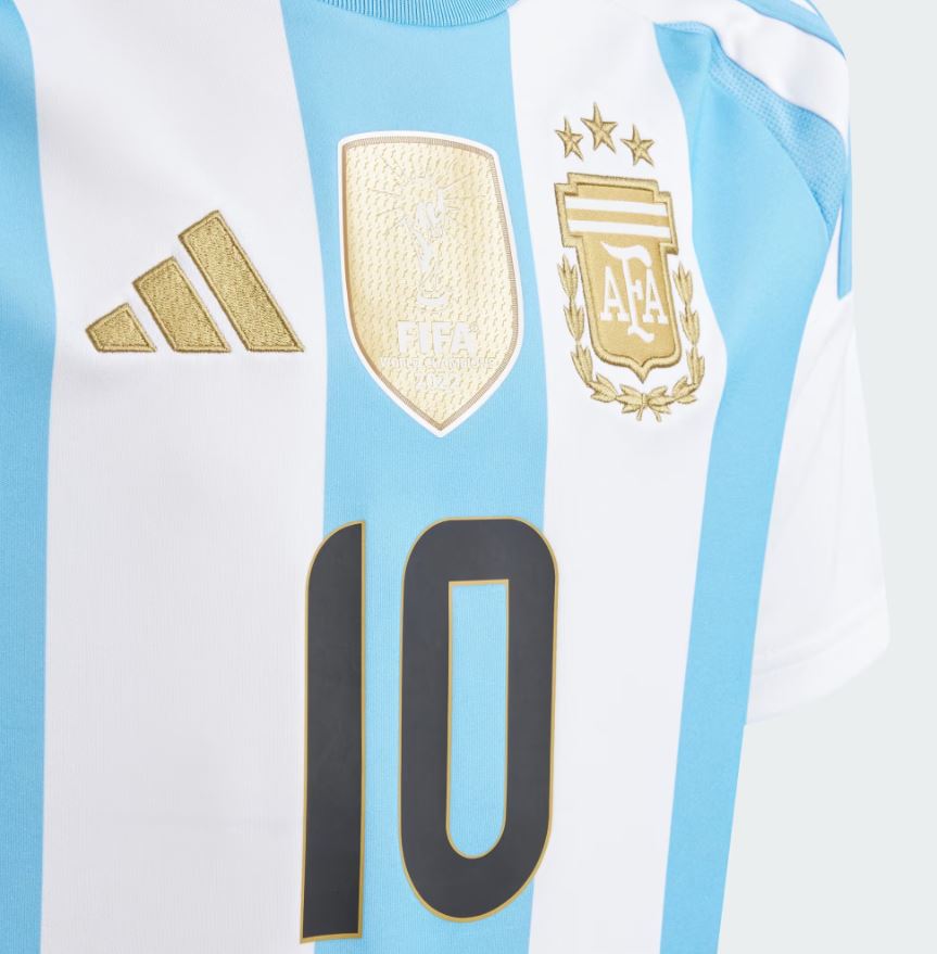 adidas Messi #10 Argentina Men's Home Jersey 2024/25