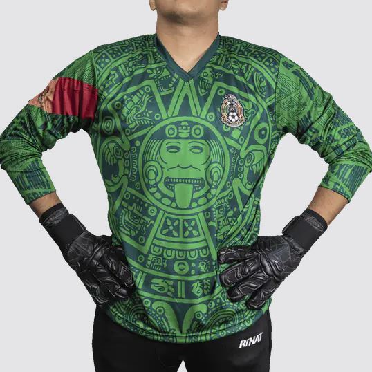Load image into Gallery viewer, Rinat Mexico 98 Green Goalkeeper Jersey
