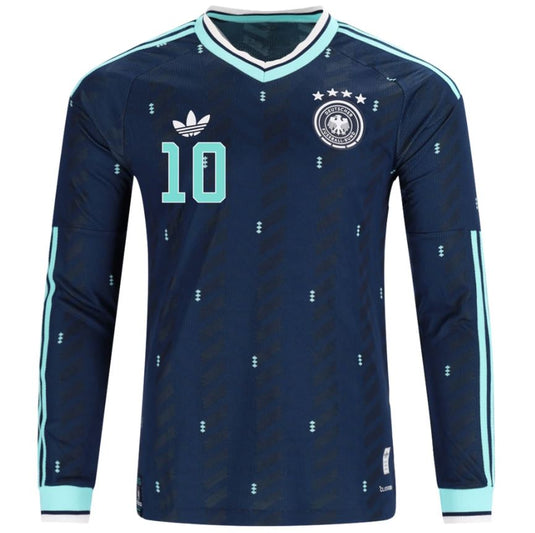 Germany Away Authentic 2026 World Cup Jersey Long Sleeve