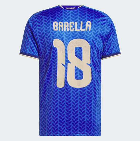 Barella #18 Men's Italy Home Jersey 2026