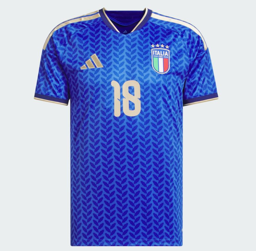 Barella #18 Men's Italy Home Jersey 2026