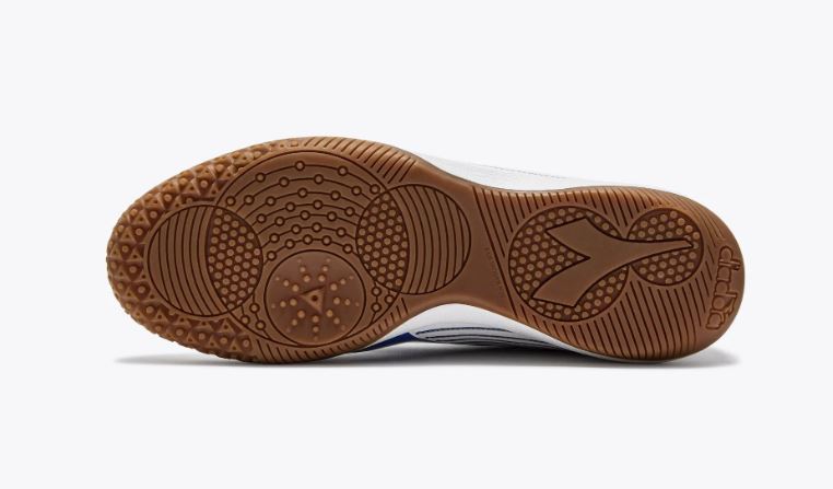 Diadora Pichichi 8 Indoor Soccer Futsal Shoes Blue White