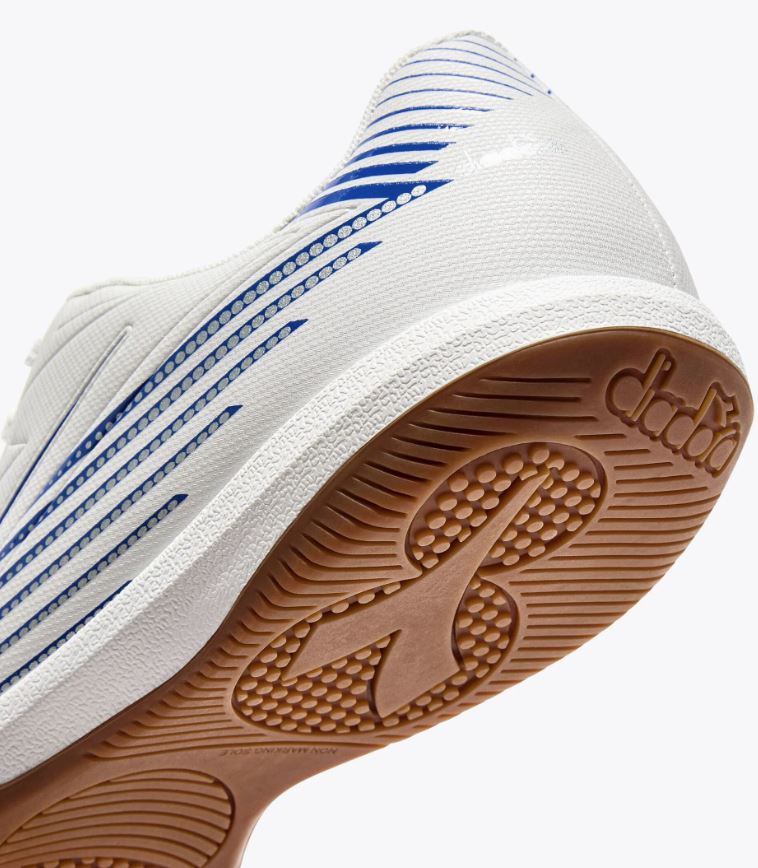 Diadora Pichichi 8 Indoor Soccer Futsal Shoes Blue White