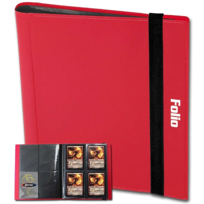 Load image into Gallery viewer, BCW Folio 4-Pocket Trading Card Album
