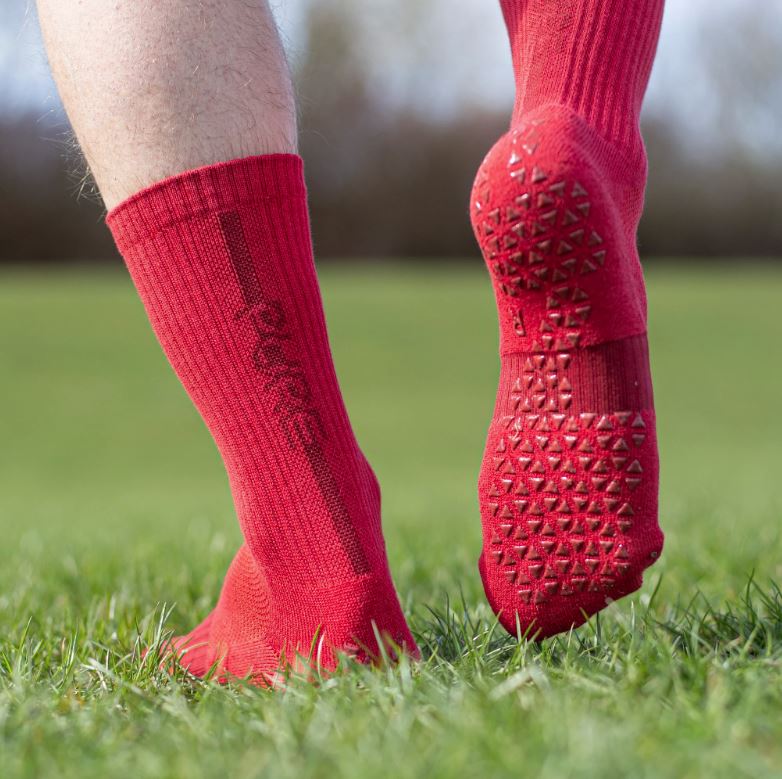 Load image into Gallery viewer, Pure Grip Socks Pro Stealth Red
