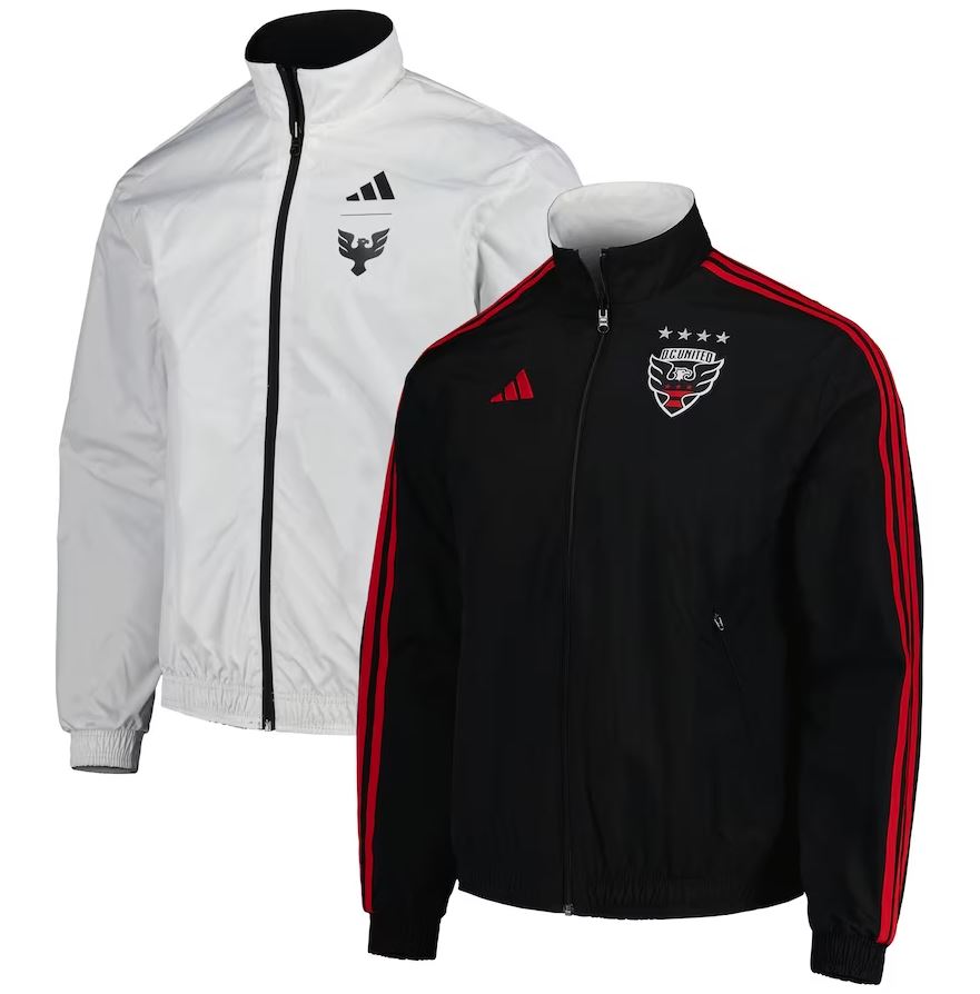 adidas Men's DC United Reversible Anthem Jacket MLS