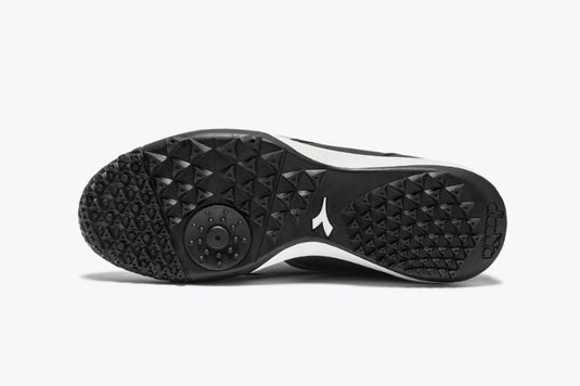 Diadora Brasil R TFR Soccer Turf Soccer Shoes Black Silver