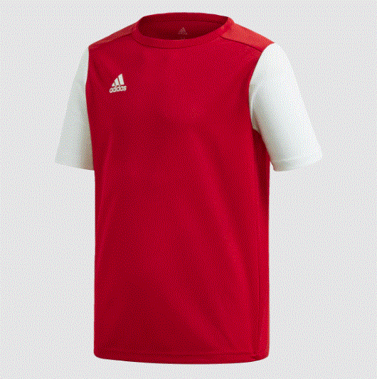 adidas Estro 19 Youth Soccer Jersey Red