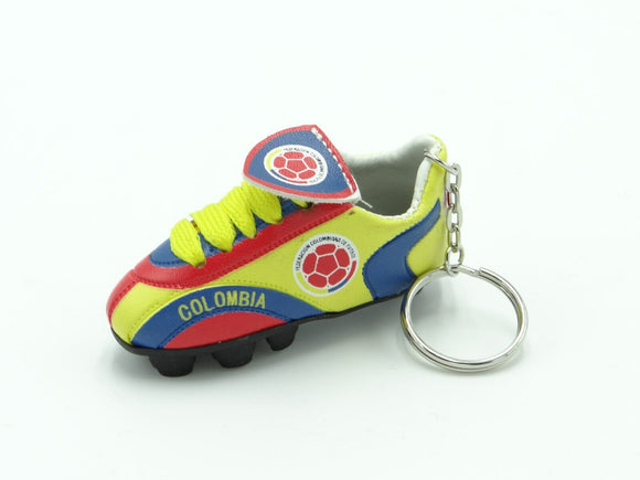 Colombia Mini Soccer Cleat Keychain