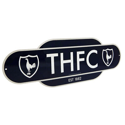 Tottenham Retro Crest Metal Street Sign