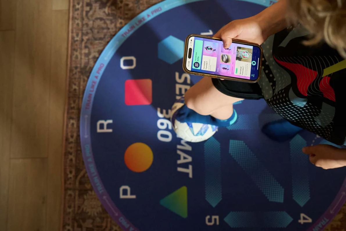 sensemat- Pro-Level Cognitive + Footwork Soccer Training Mat