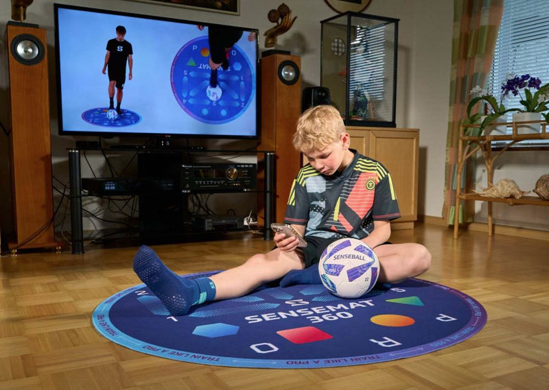 Load image into Gallery viewer, sensemat- Pro-Level Cognitive + Footwork Soccer Training Mat
