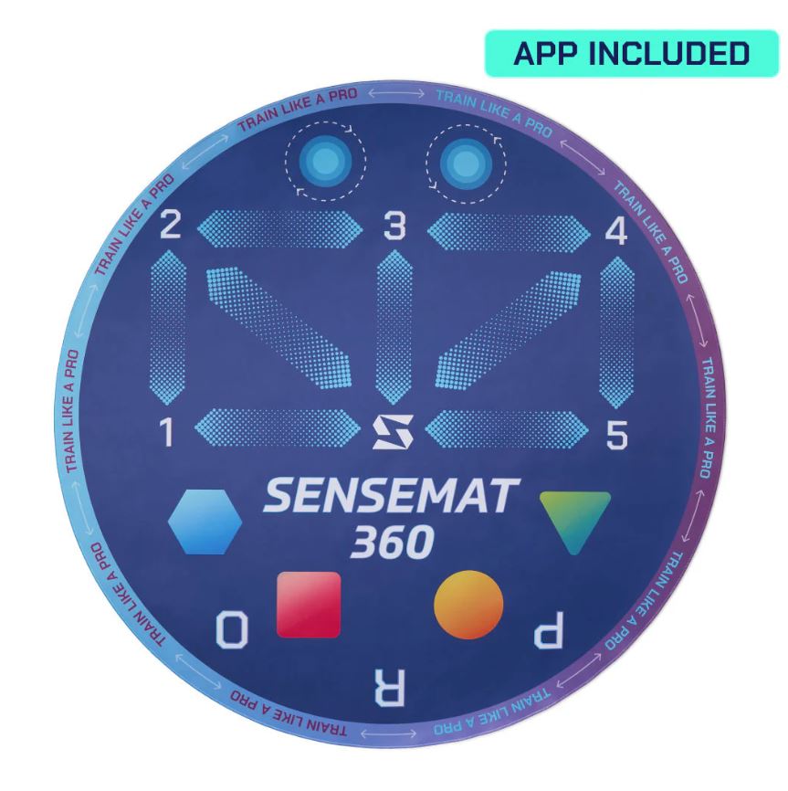 sensemat- Pro-Level Cognitive + Footwork Soccer Training Mat