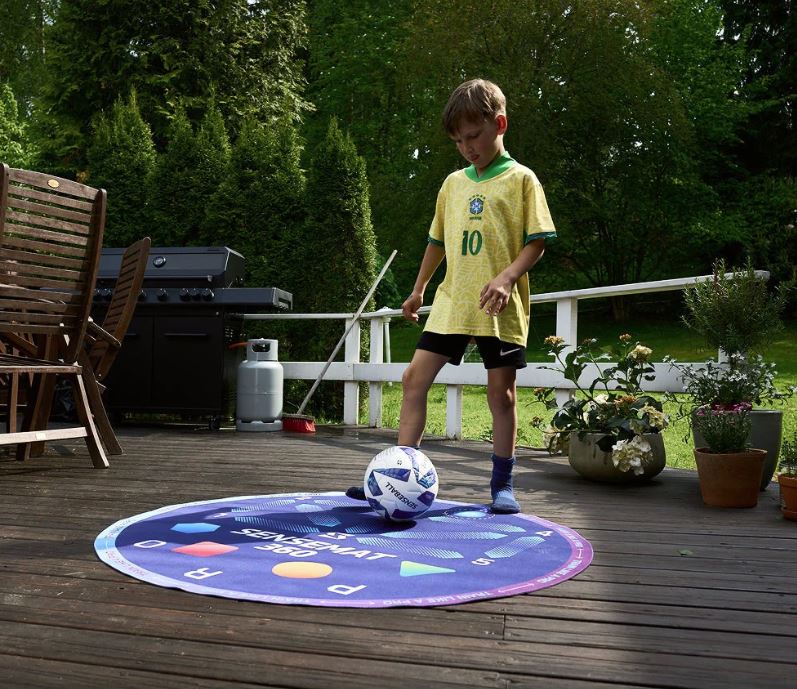 Load image into Gallery viewer, sensemat- Pro-Level Cognitive + Footwork Soccer Training Mat
