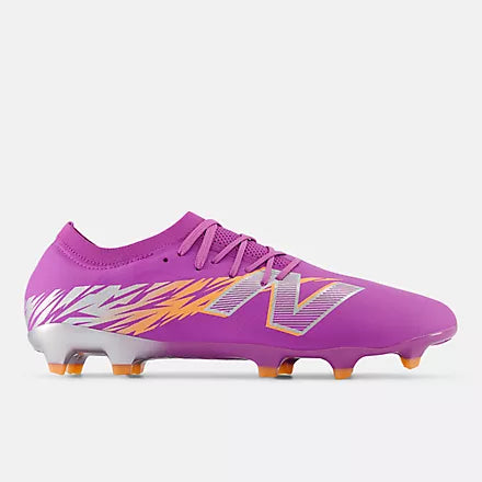 Load image into Gallery viewer, New Balance Youth Furon Team JNR FG V8 Purple/Orange
