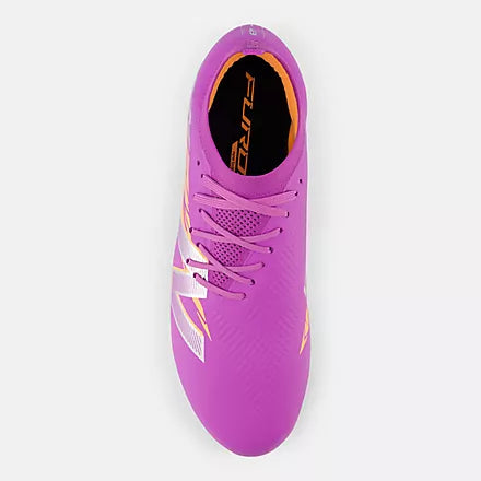 Load image into Gallery viewer, New Balance Youth Furon Team JNR FG V8 Purple/Orange
