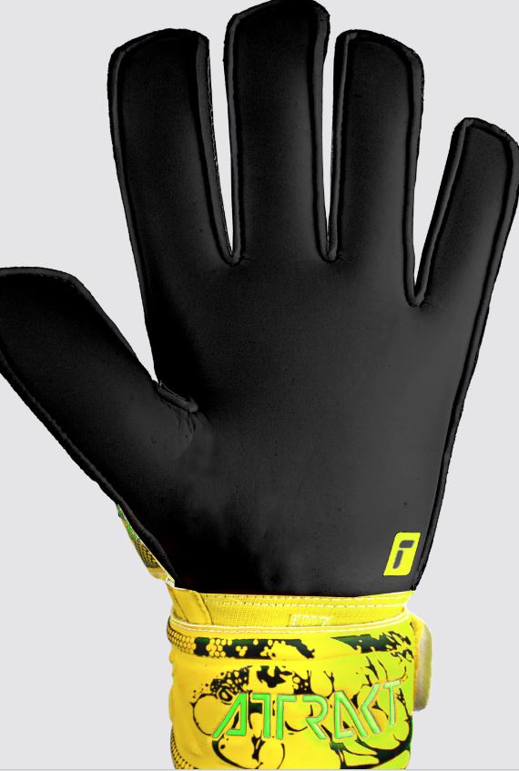Reusch Attrakt Solid Goalkeeper Gloves Yellow