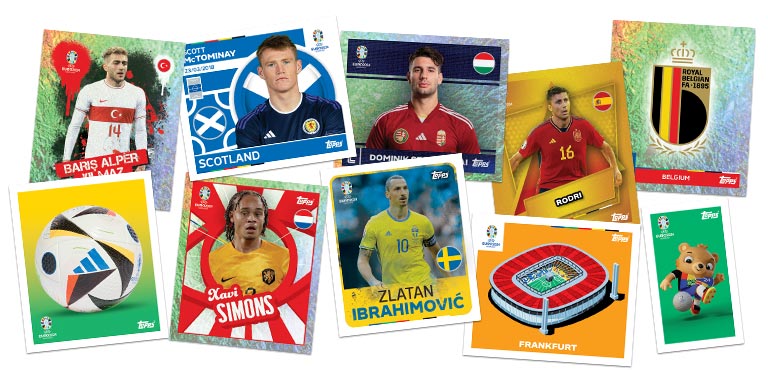 Load image into Gallery viewer, Topps UEFA Euro 2024 Germany Stickers Mega Starter Pack Album + 48 Stickers

