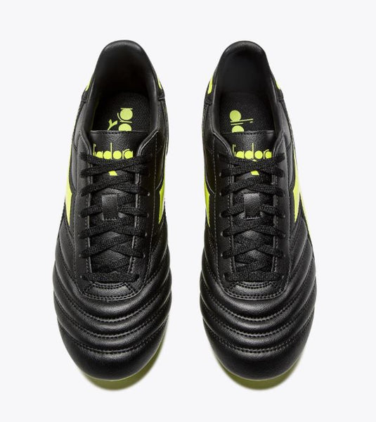 Diadora Brasil Icon R LPU Black Yellow