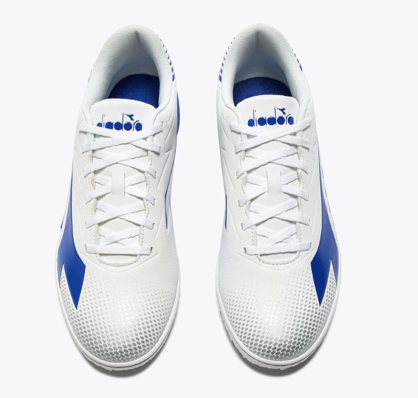 Diadora Pichichi 8 Turf Soccer Shoes Blue white