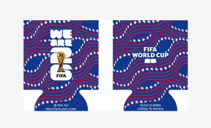 Load image into Gallery viewer, FIFA World Cup 2026 Emblem Koozie
