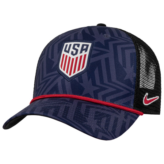 Nike USA Soccer Rope Rise Adjustable Cap Navy