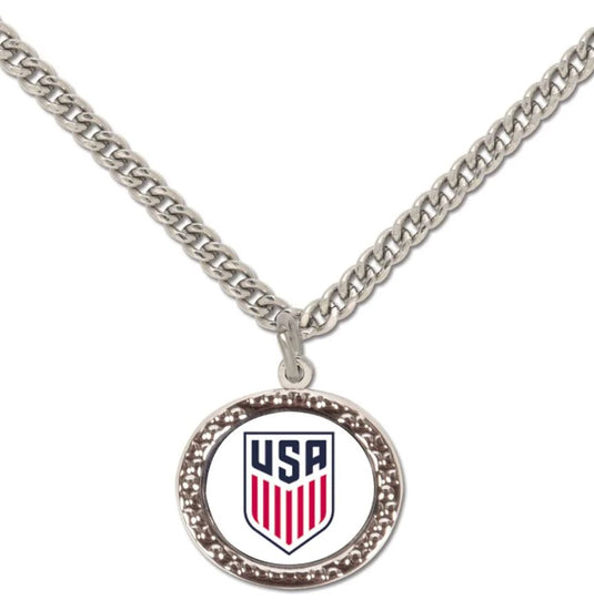 US Soccer - National Team Necklace w/Charm
