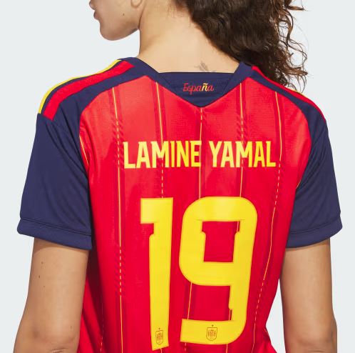 Women's Spain World Cup 2026 Home Jersey