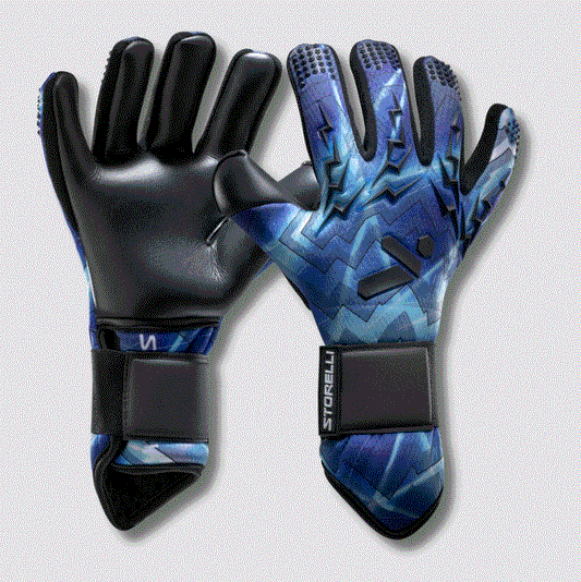 Storelli Blue Lightning Goalkeeper Gloves