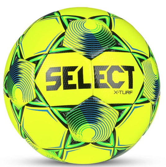Select X Turf 25 Soccer Ball Neon Yellow