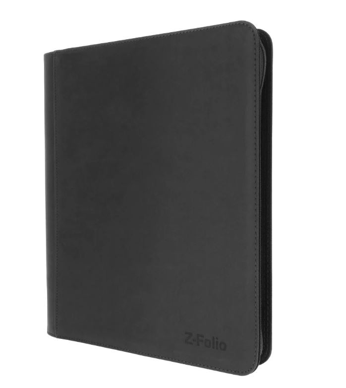 Load image into Gallery viewer, BZW Z-Folio Black Binder Holds 252 Toploaders
