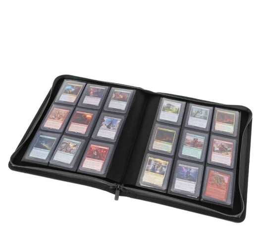 BZW Z-Folio Black Binder Holds 252 Toploaders