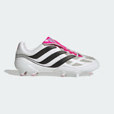 adidas Predator Precision.1 FG Soccer Cleats White Black Pink