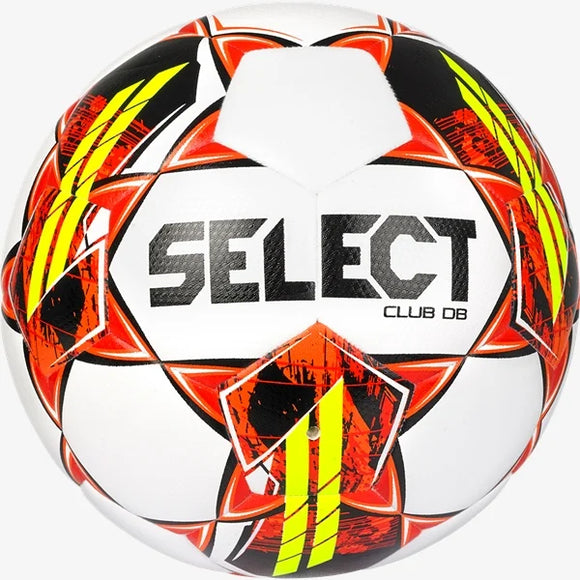 Select Club DB Soccer Ball 22 - White/Red