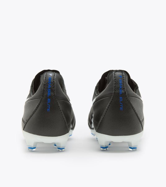 Diadora Brasil Elite 2 LT LP12 Leather Soccer Cleats Black White