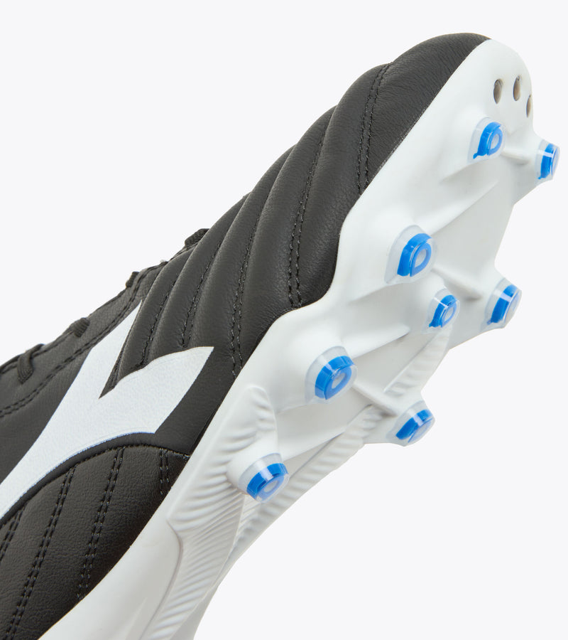 Load image into Gallery viewer, Diadora Brasil Elite 2 LT LP12 Leather Soccer Cleats Black White
