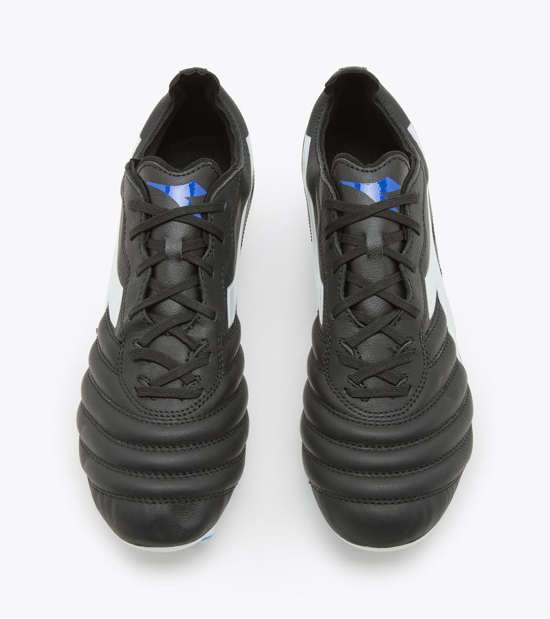 Load image into Gallery viewer, Diadora Brasil Elite 2 LT LP12 Leather Soccer Cleats Black White
