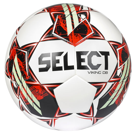 Size 5 Select Viking NFHS DB v22 Soccer Ball White Red Green