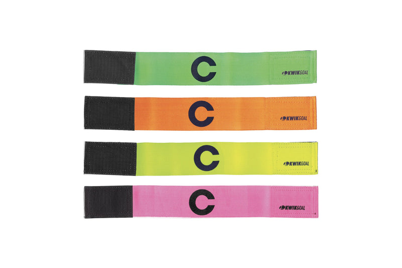 Load image into Gallery viewer, Kwik Goal Captain C Velcro Arm Band

