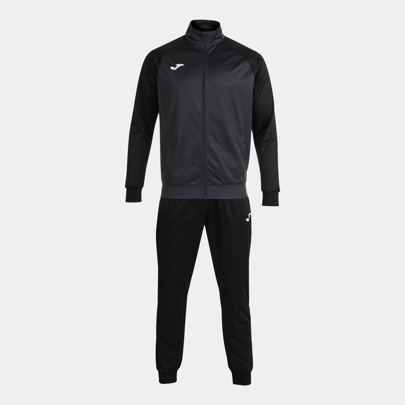 Load image into Gallery viewer, Joma ACADEMY IV WARMUP SET TRACKSUIT ANTHRACITE BLACK
