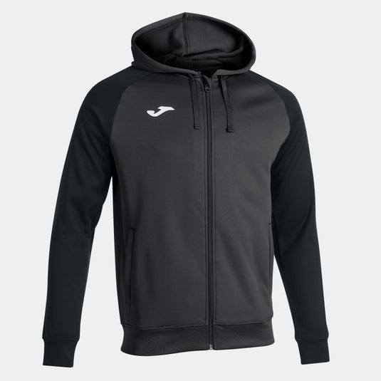Joma Youth Academy IV Zip-Up Black Hoodie