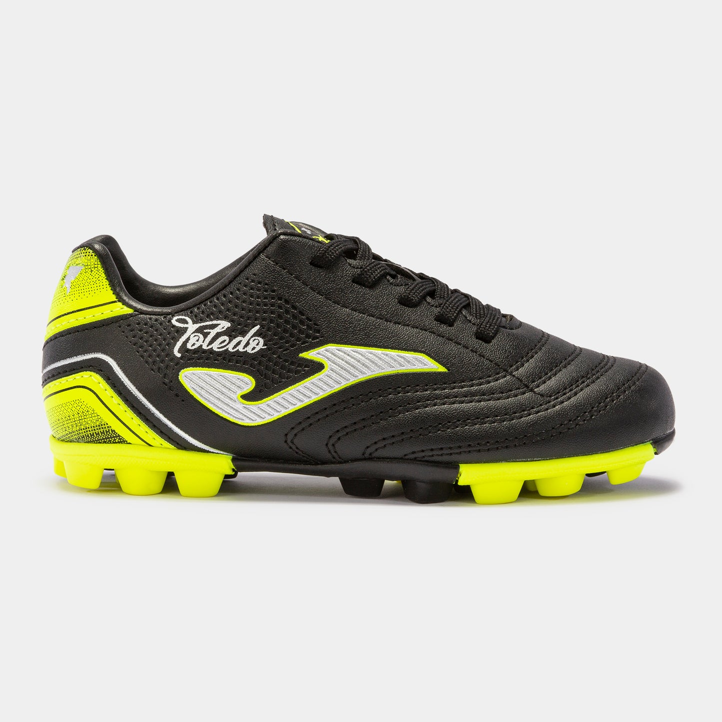 Kids Joma Toledo Toddler Youth Soccer Cleats Black Yellow