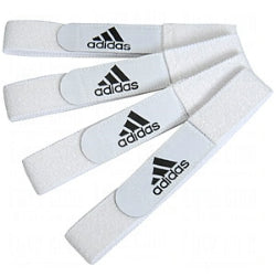 adidas Shingurd & Sock Straps white - Pack of 4