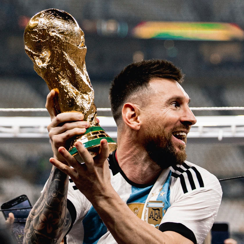 Adidas Argentina 2022 World Cup Winners Home Shirt