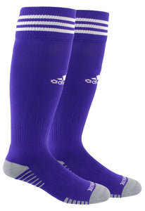 adidas Copa Zone Cushion IV OTC Soccer Socks Purple/White