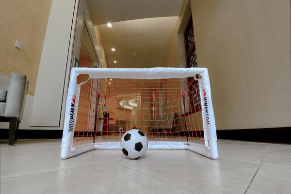 Kwik Goal mini indoor soccer goal